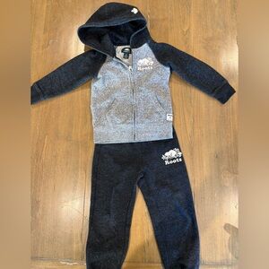 Toddler Roots Sweatshirt & Sweatpants Set 3T